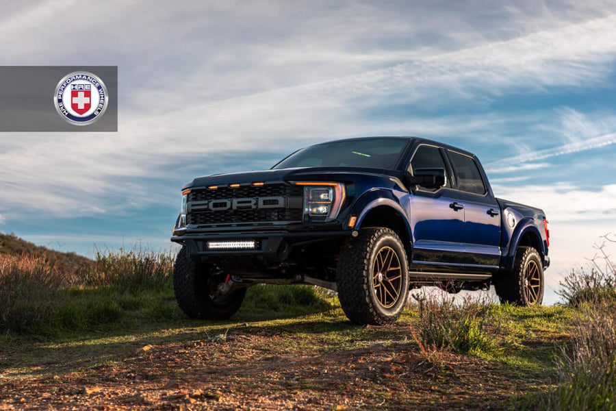 HRE P161SC forged wheel on Ford Raptor GEN 3 ON HRE P161SC IN Satin Bronze