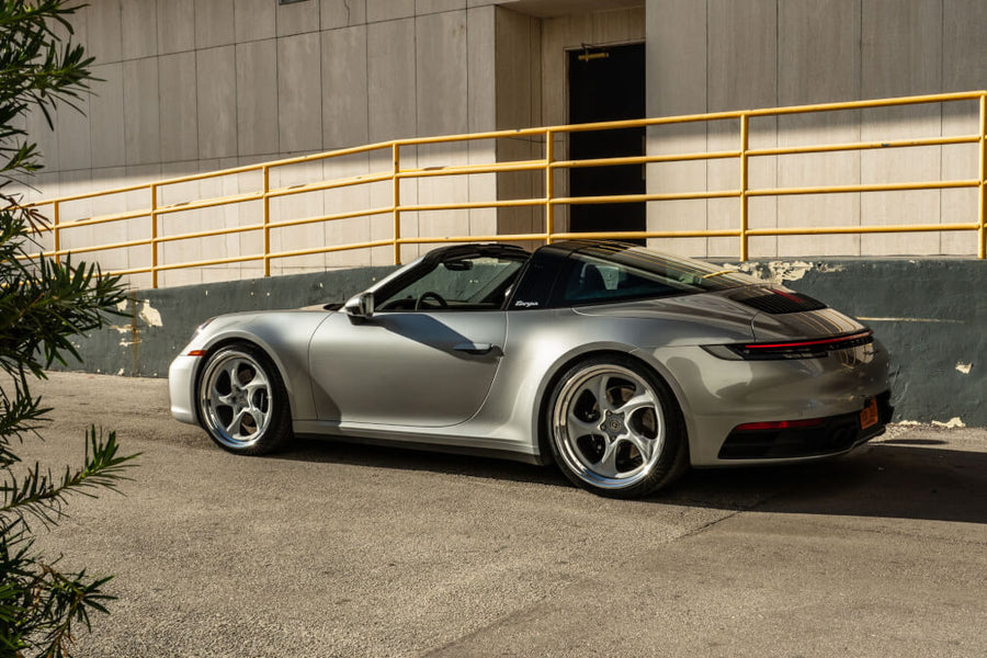 HRE 522 forged wheel on Porsche 992 Targa GTS
