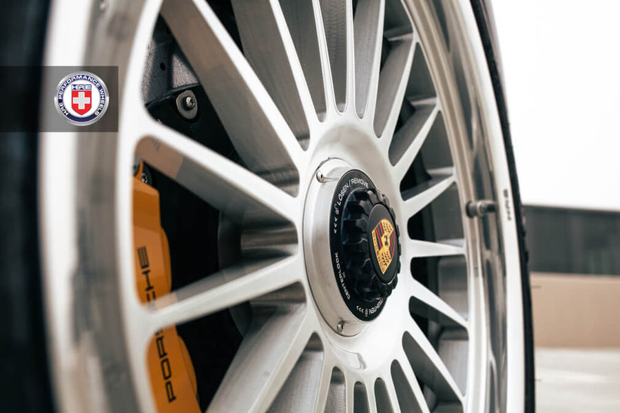 HRE 309 forged wheel on Porsche 992 Turbo S