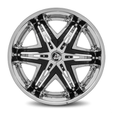 Diablo Elite DE 22x8.5 +18mm Chrome