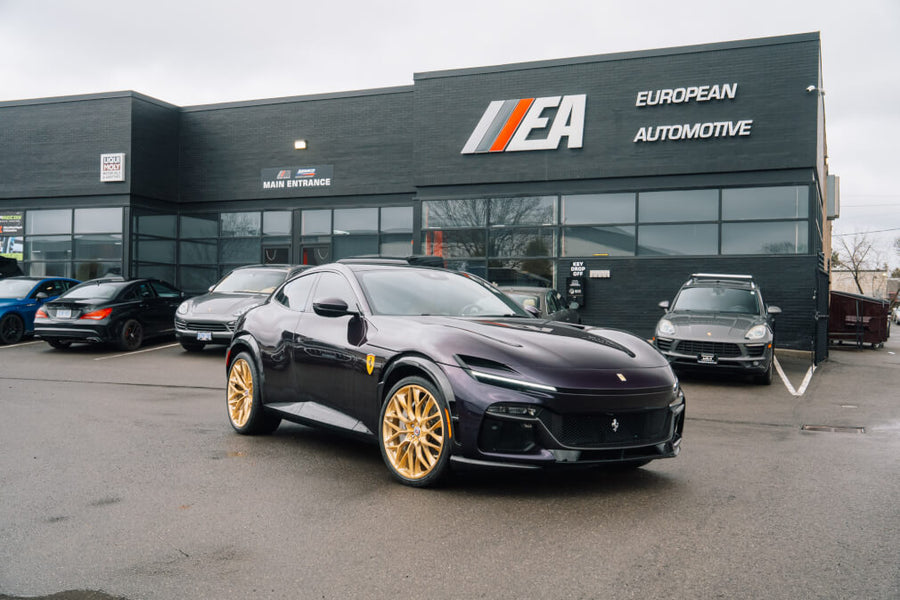 HRE P200 forged wheel on Ferrari Purosangue