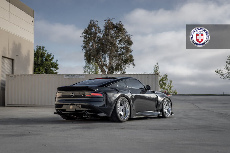 HRE C105 forged wheel on Nissan 400Z Widebody