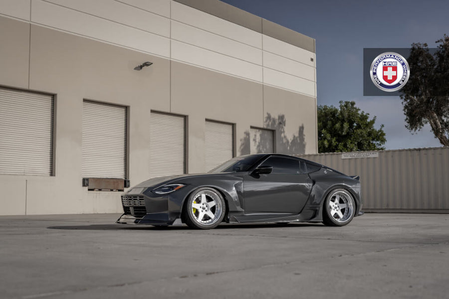 HRE C105 forged wheel on Nissan 400Z Widebody
