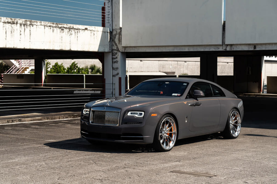 HRE S204H forged wheel on Rolls Royce Wraith