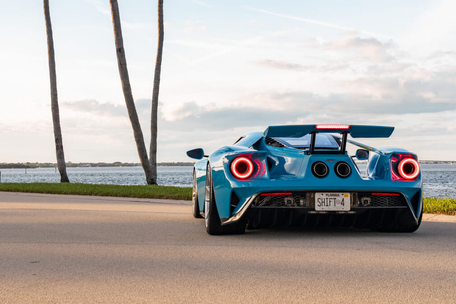 HRE P104 forged wheel on Ford GT