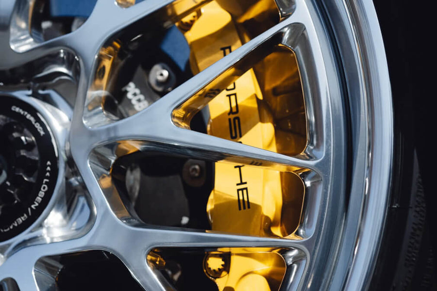 HRE 520 forged wheel on Porsche 9912 Carrera 4 GTS