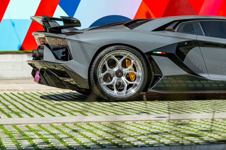 HRE S111SC forged wheel on Lamborghini Aventador SVJ