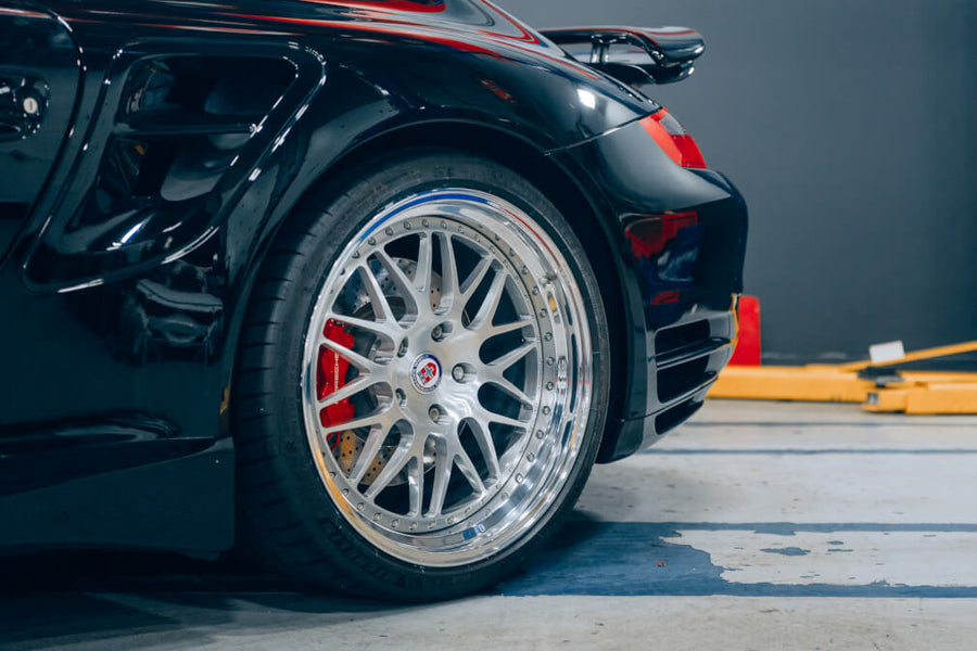 HRE 540 forged wheel on Porsche 997 Turbo