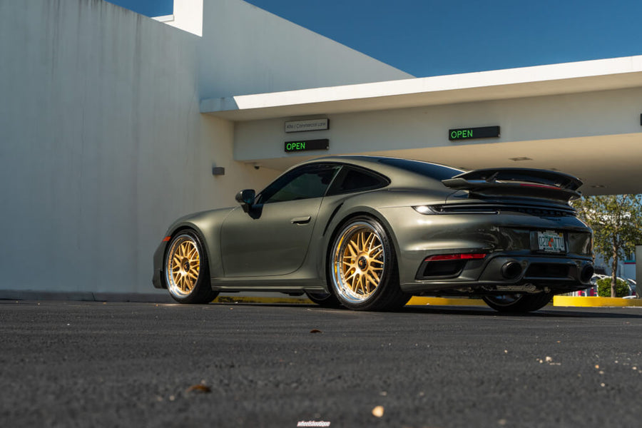 HRE 540C forged wheel on Porsche 992 Turbo