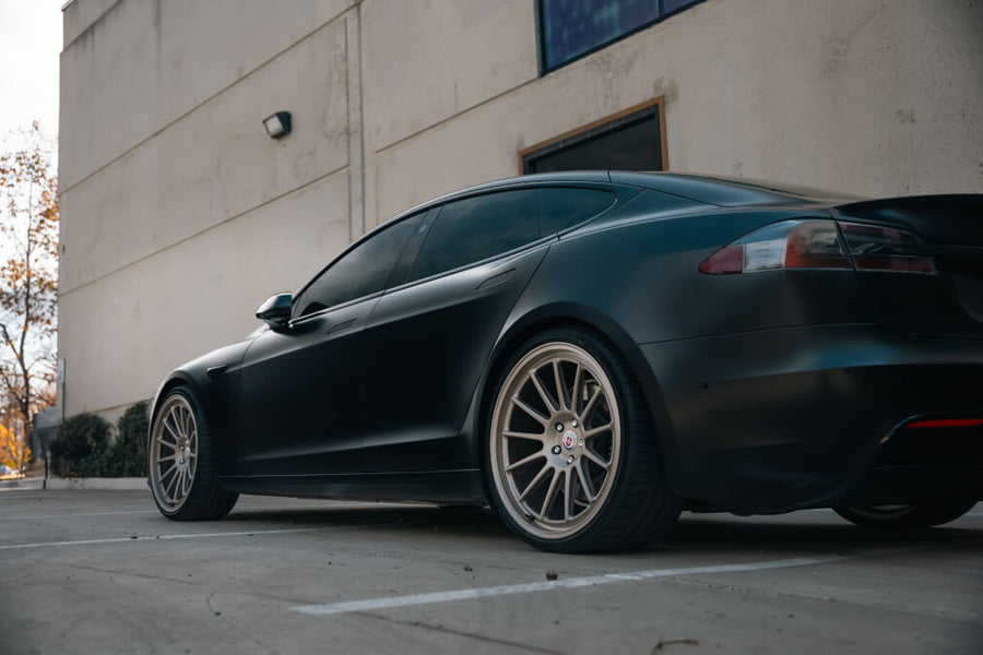HRE 313 GTS forged wheel on Tesla Model S Plaid