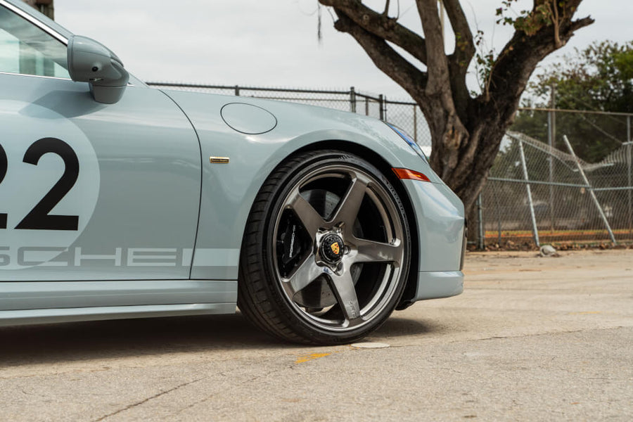 HRE 527M forged wheel on Porsche 992 Sport Classic