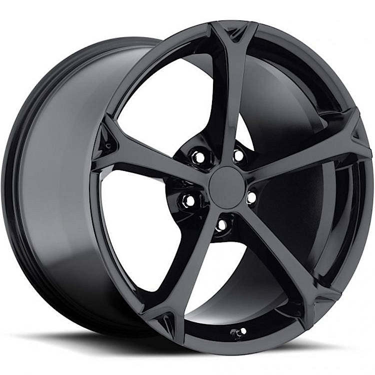 Factory Reproductions FR19 Gloss Black Wheel