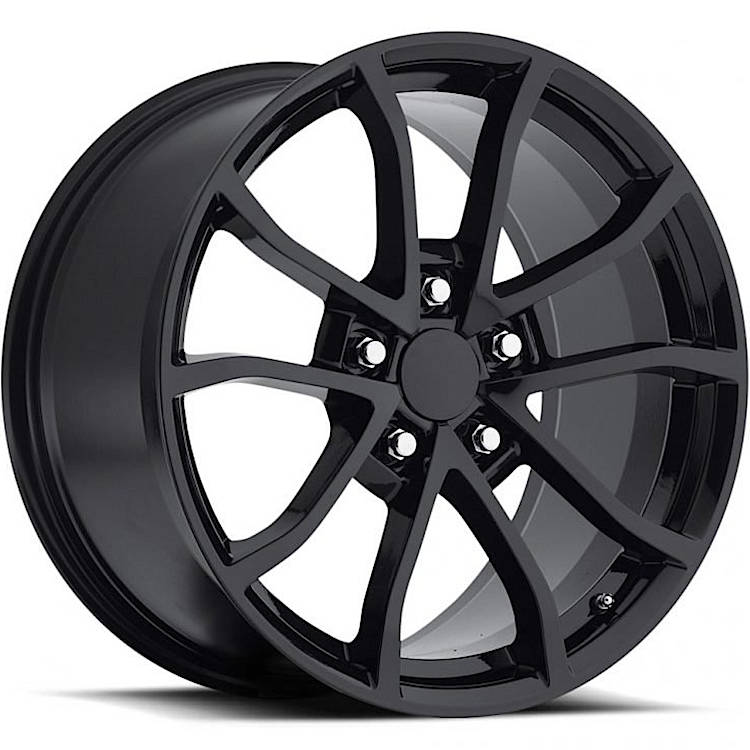 Factory Reproductions FR25 Gloss Black Wheel