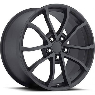Factory Reproductions FR25 Satin Black Wheel