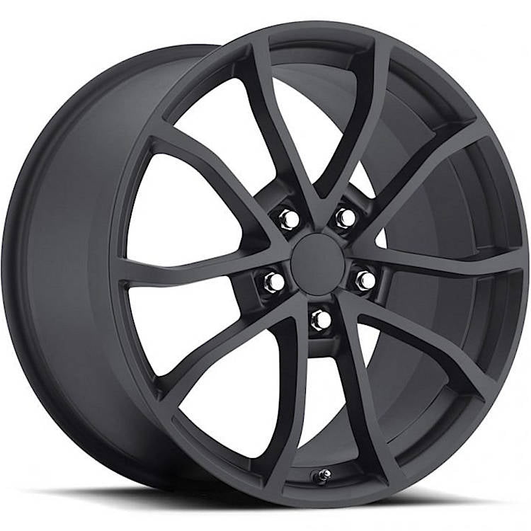 Factory Reproductions FR25 Satin Black Wheel