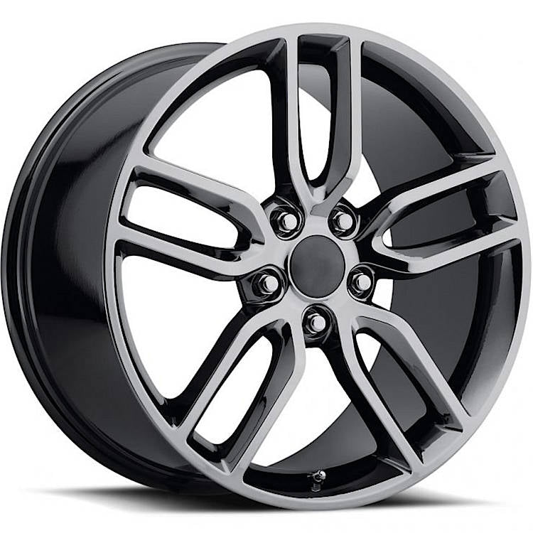 Factory Reproductions FR26 Black Chrome Wheel