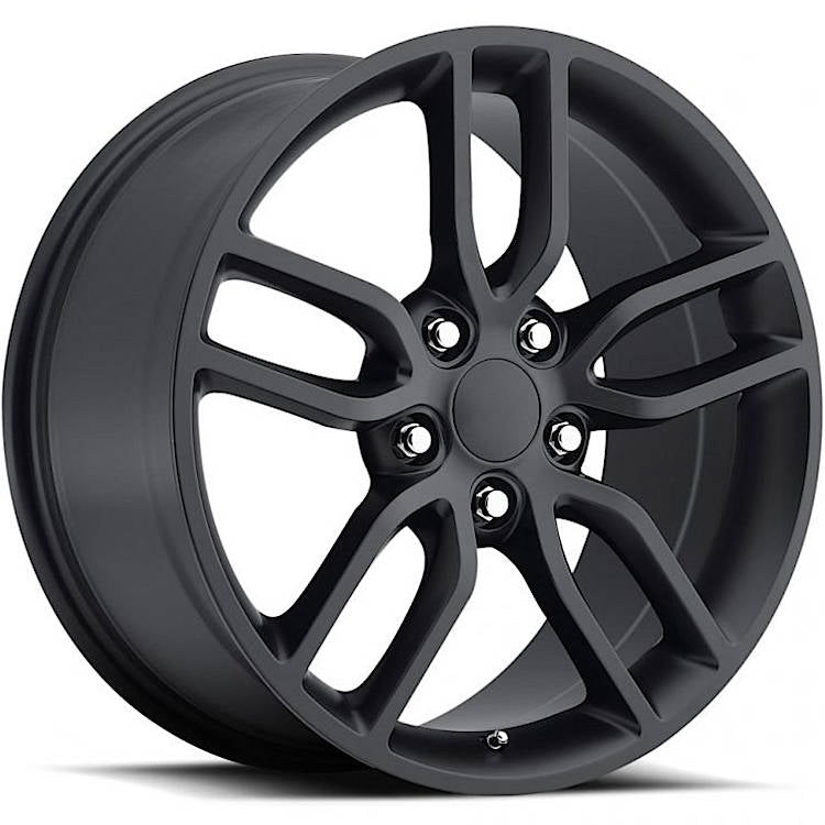 Factory Reproductions FR26 Satin Black Wheel