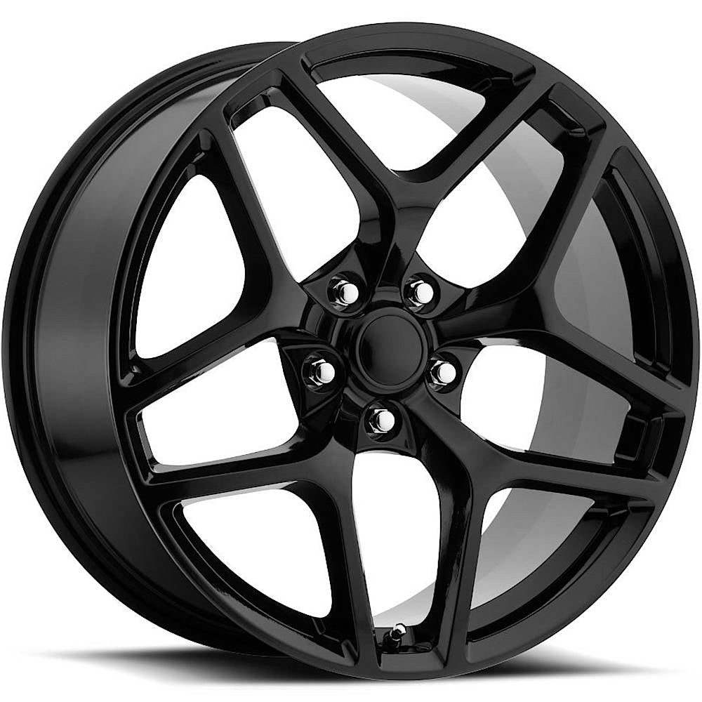 Factory Reproductions FR27 Gloss Black Wheel