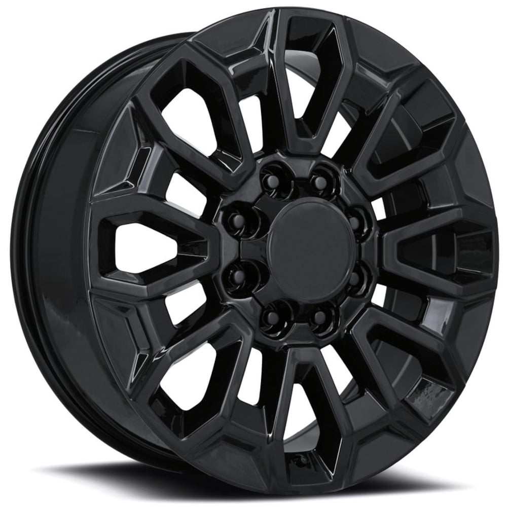 Factory Reproductions FR277 Gloss Black Wheel