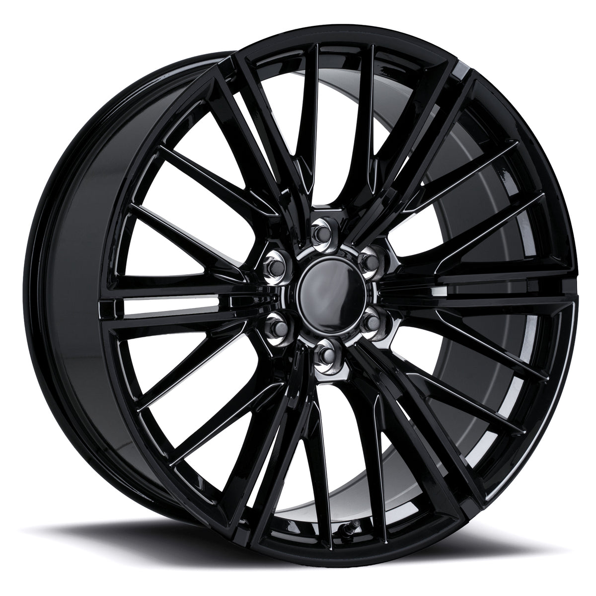 Factory Reproductions FR28F Gloss Black Wheel