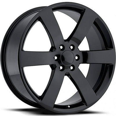 Factory Reproductions FR32 Gloss Black Wheel