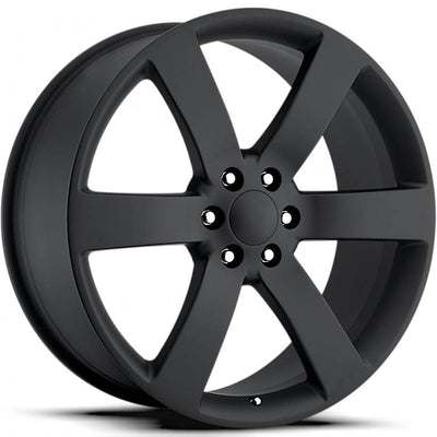 Factory Reproductions FR32 Satin Black Wheel