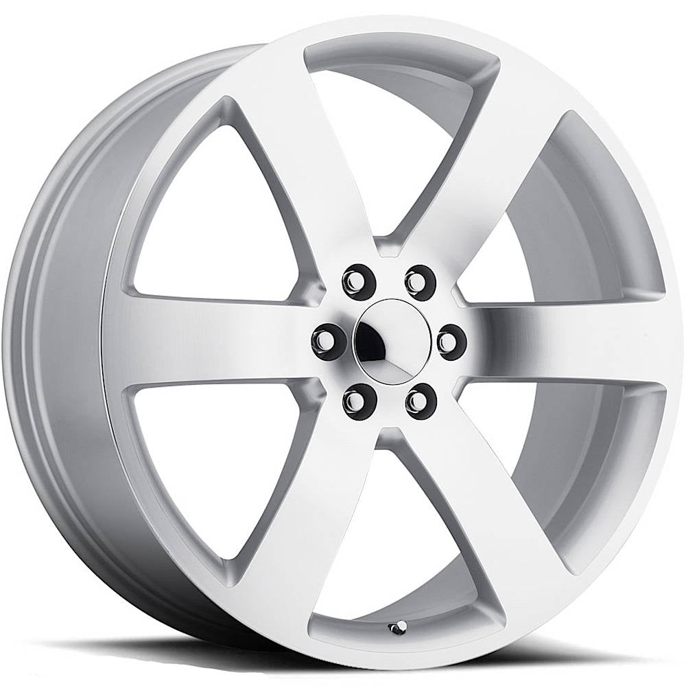 Factory Reproductions FR32 Silver Machined Wheel