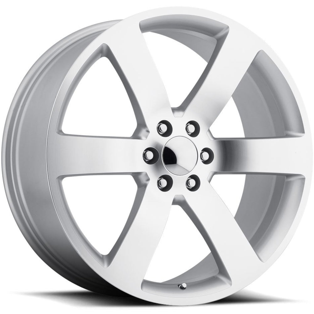 Factory Reproductions FR32F Silver Machined Wheel