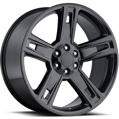 Factory Reproductions FR34 Black Chrome Wheel
