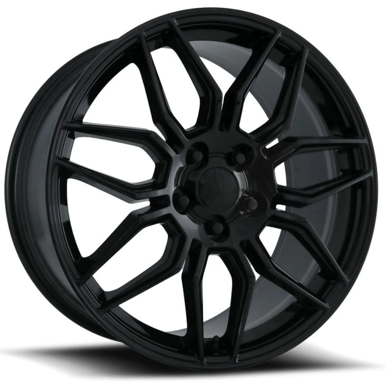 Factory Reproductions FR401 Gloss Black Wheel