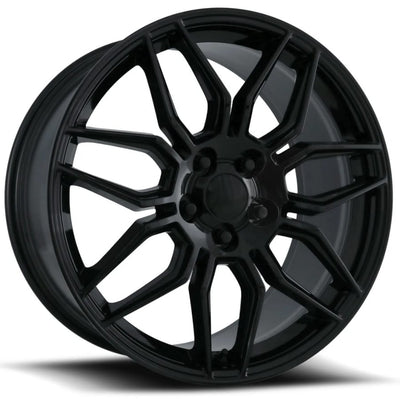 Factory Reproductions FR401 Gloss Black Wheel