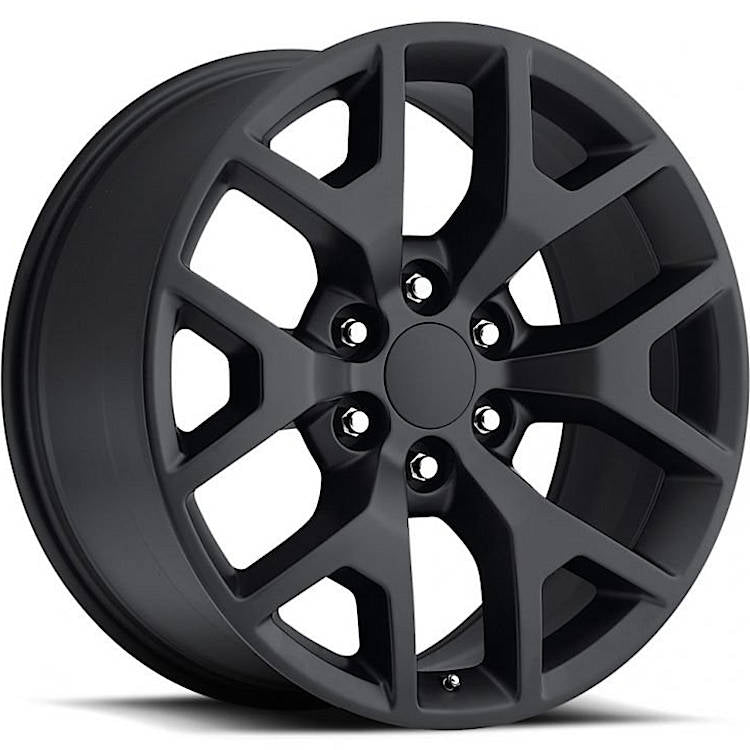 Factory Reproductions FR44 Satin Black Wheel
