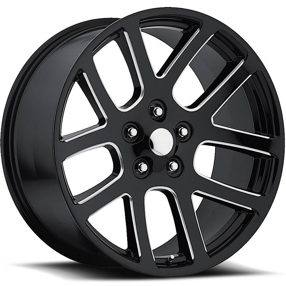 Factory Reproductions FR60 Black Milled Wheel