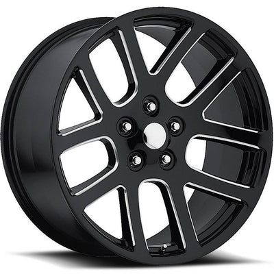 Factory Reproductions FR60 Black Milled Wheel