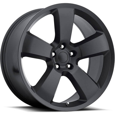 Factory Reproductions FR61 Satin Black Wheel