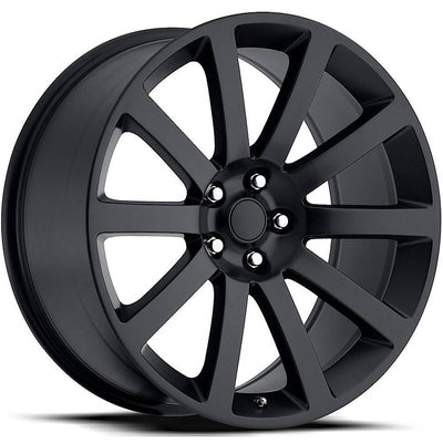 Factory Reproductions FR65 Satin Black Wheel