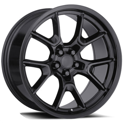 Factory Reproductions FR66F Gloss Black Wheel