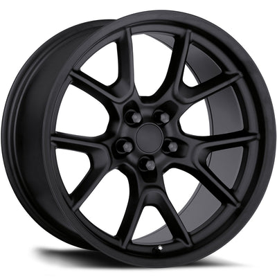 Factory Reproductions FR66F Satin Black Wheel