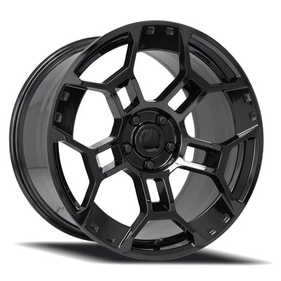 Factory Reproductions FR701F Gloss Black Wheel