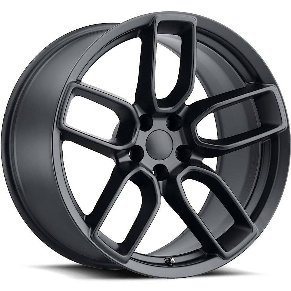 Factory Reproductions FR74 Satin Black Wheel