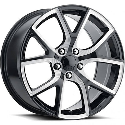 Factory Reproductions FR75 Black Milled Wheel
