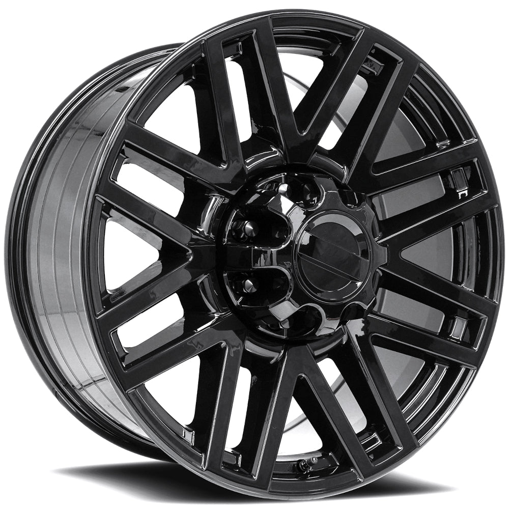 Factory Reproductions FR751 Gloss Black Wheel