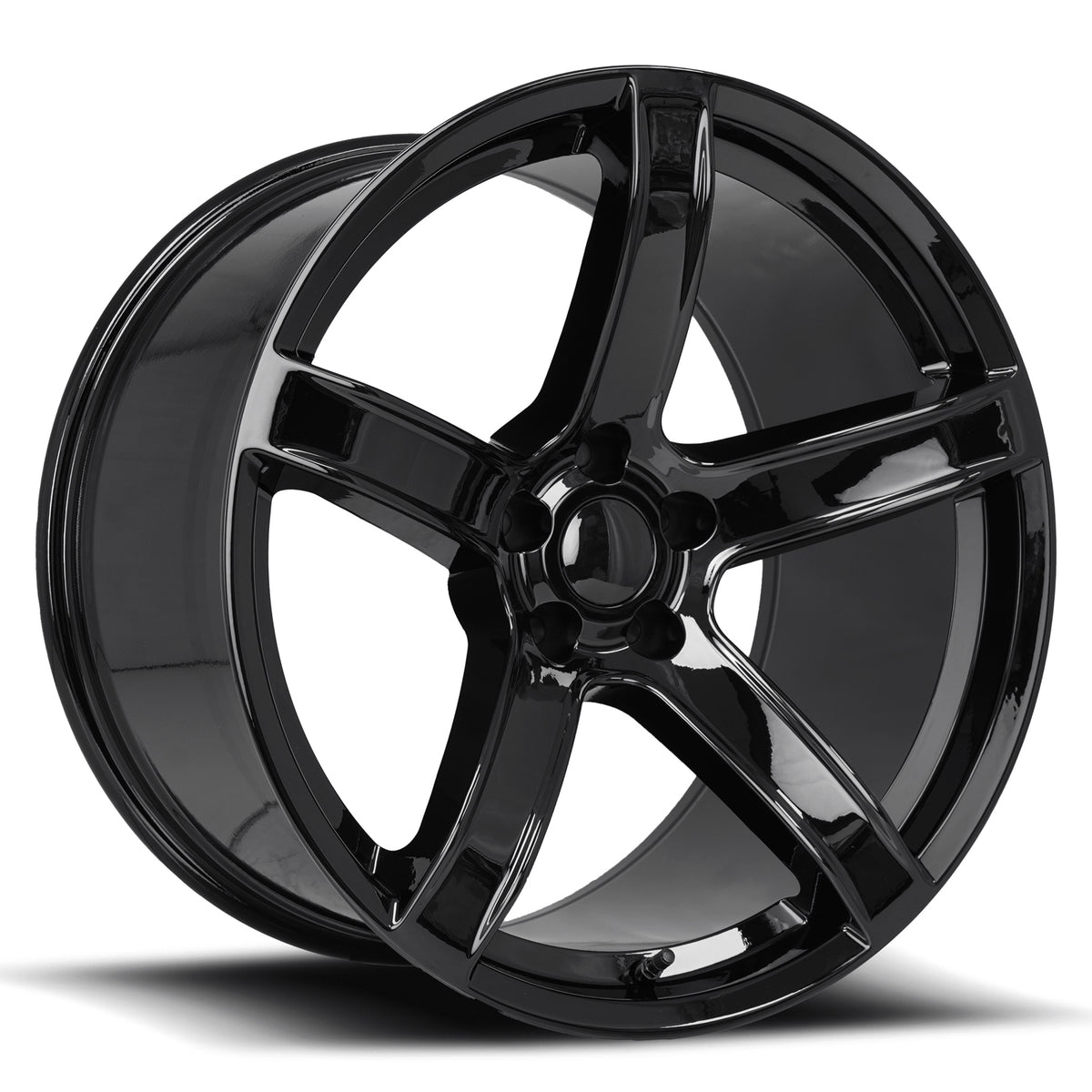 Factory Reproductions FR77F Gloss Black Wheel