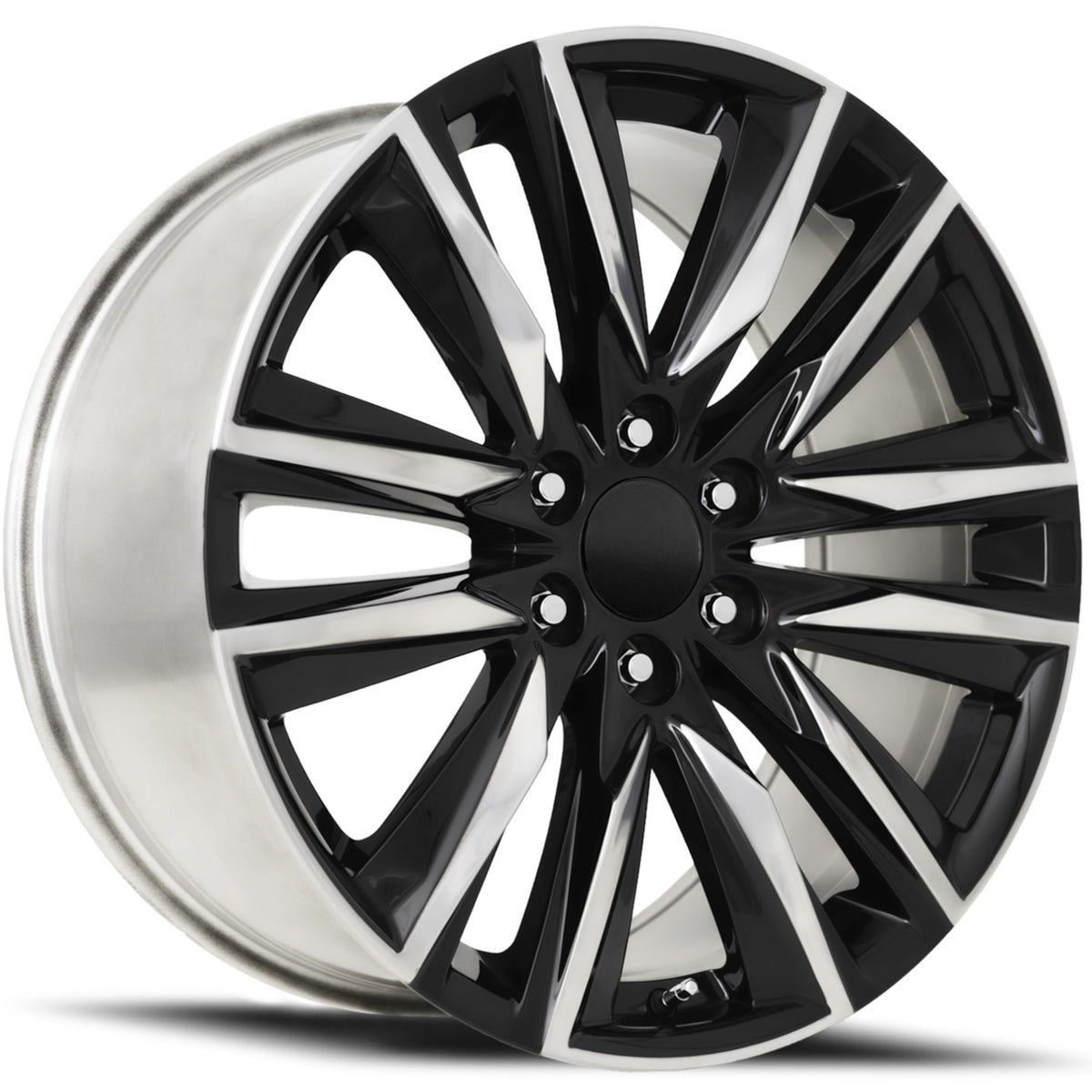 Factory Reproductions FR90 Black Polished Wheel