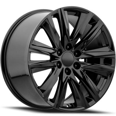 Factory Reproductions FR90 Gloss Black Wheel