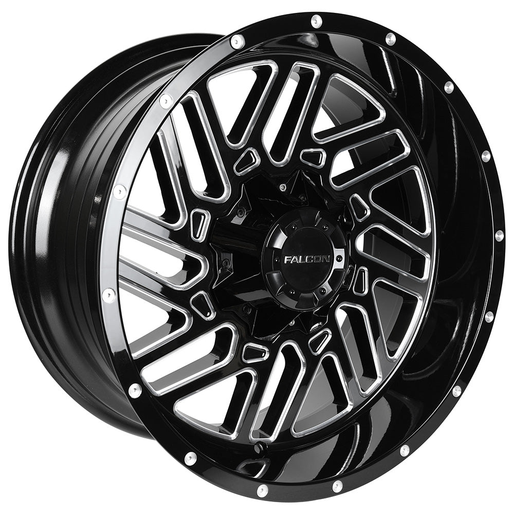 Falcon Off-Road F2 Black Milled Wheel