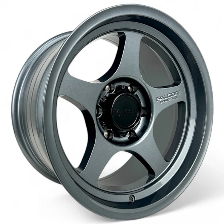 Falcon Off-Road T2 Gloss Gunmetal Wheel