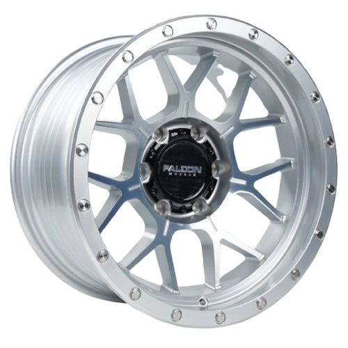 Falcon Off-Road TX Silver Machined Wheel