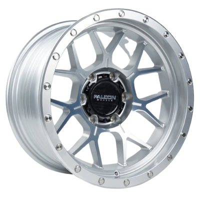 Falcon Off-Road TX Silver Machined Wheel