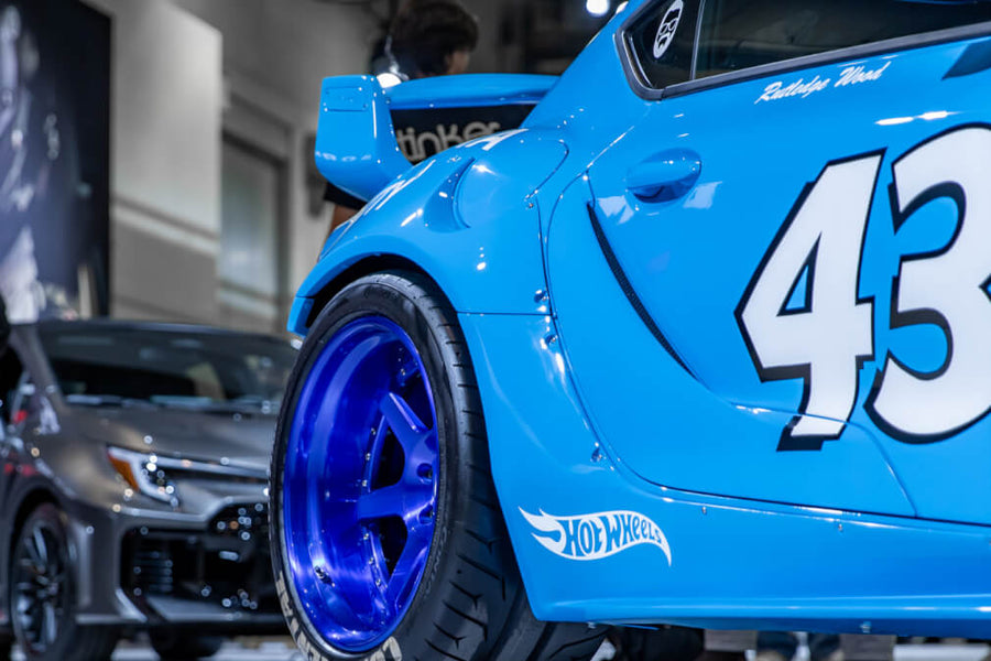 HRE C106 forged wheel on Richard Petty X Rutledge Wood Toyota Supra